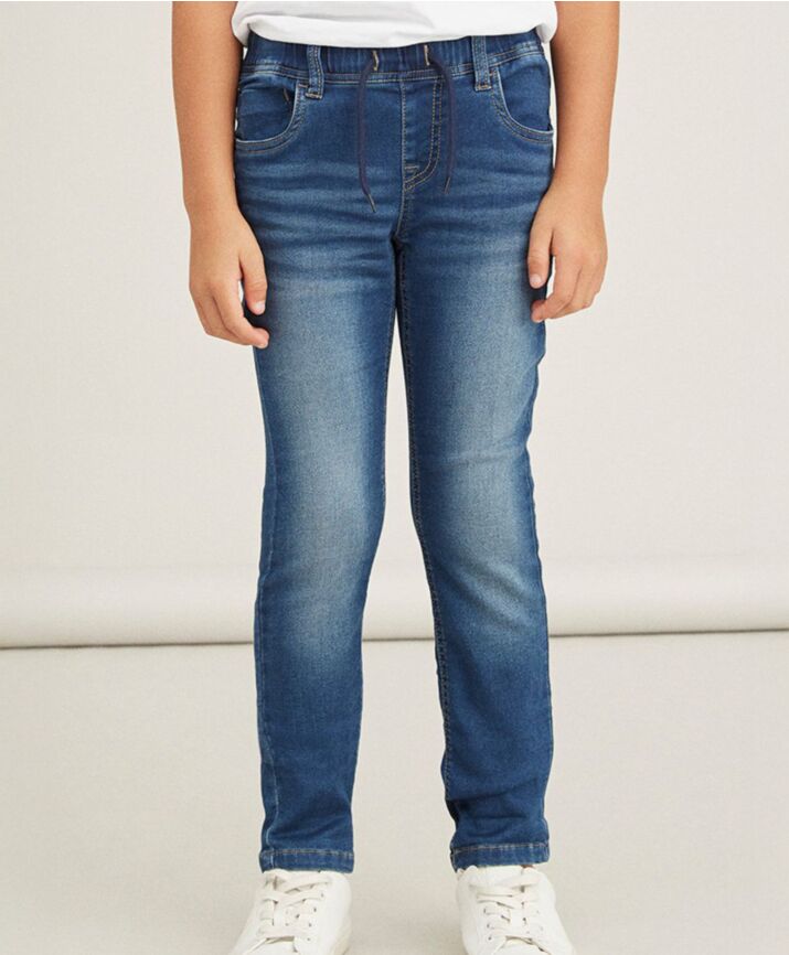 Mørkblå denim