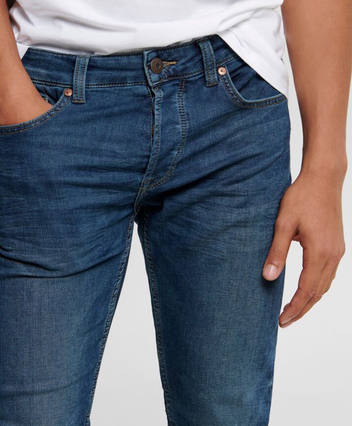 Denimblå