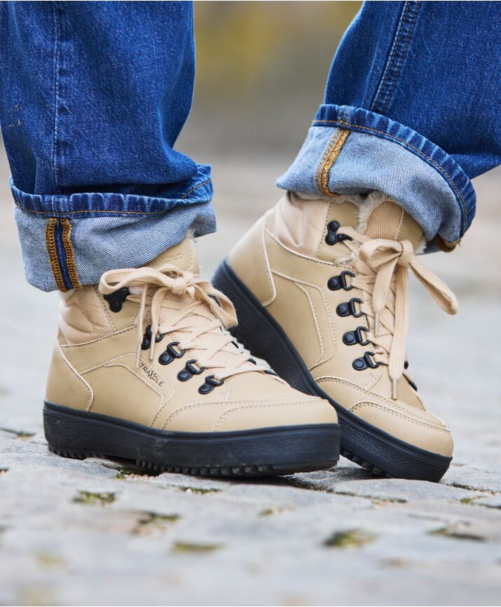 Mørk beige