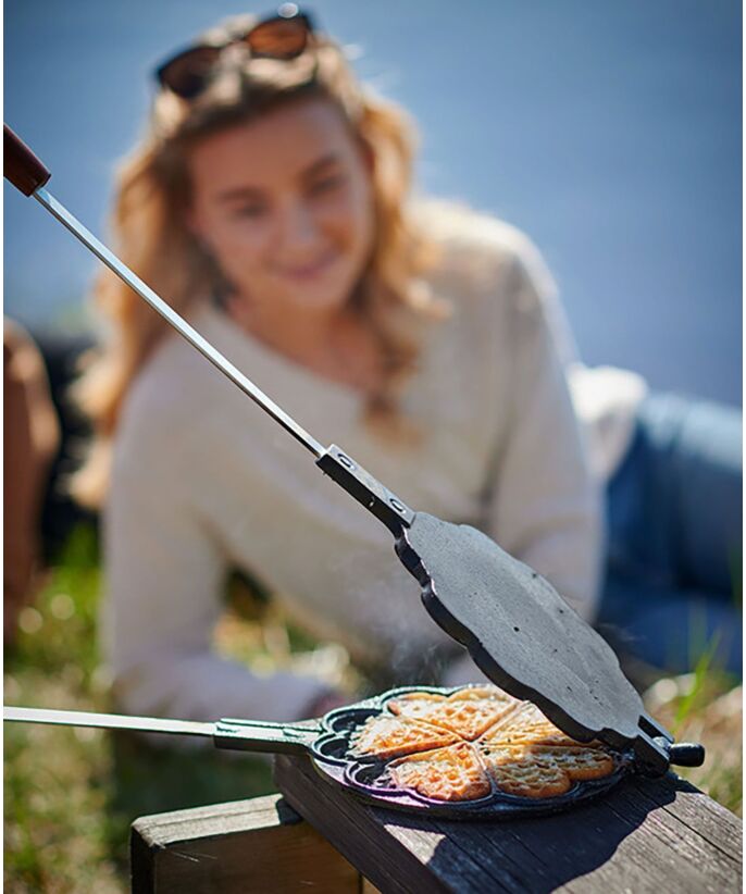 Vaffeljern Støpejern