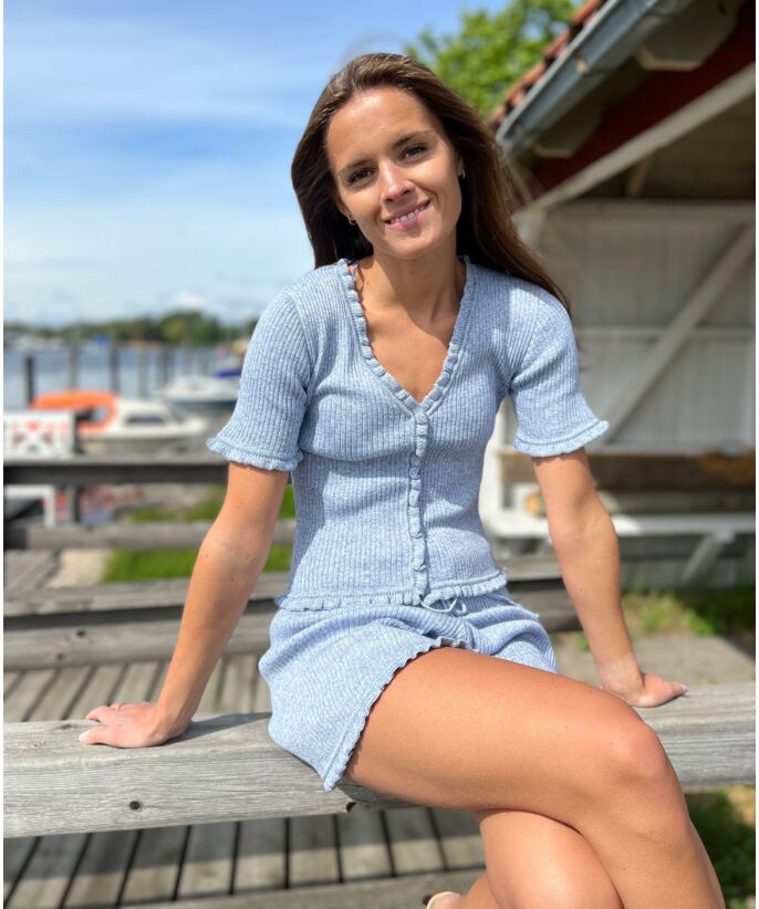 Only Lina Ruffle Cardigan