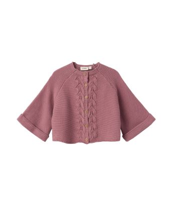 Lil Atelier Dora 3/4 strikket cardigan