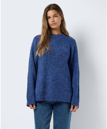 NMSutton L/S o-neck Tunic Knit