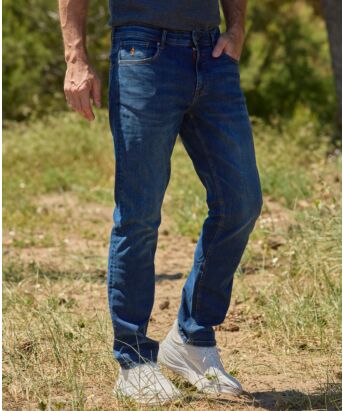 Denimblå