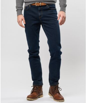 Mørkblå denim