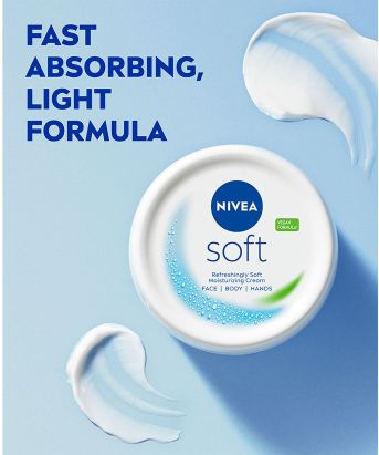Nivea Soft Body and Face Cream