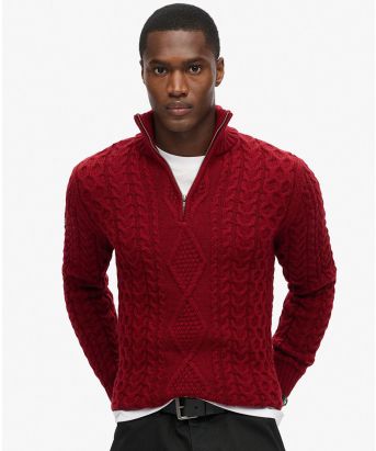 Superdry Vintage Jacob Henley Jumper