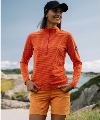 Twentyfour  Loen 1/2 Zip Genser Dame