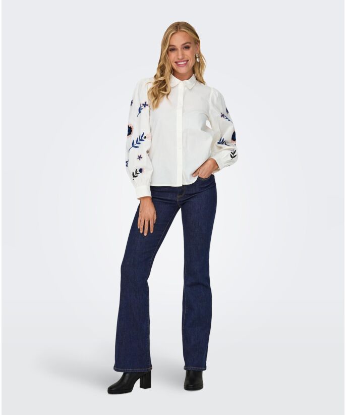 Mørkblå denim