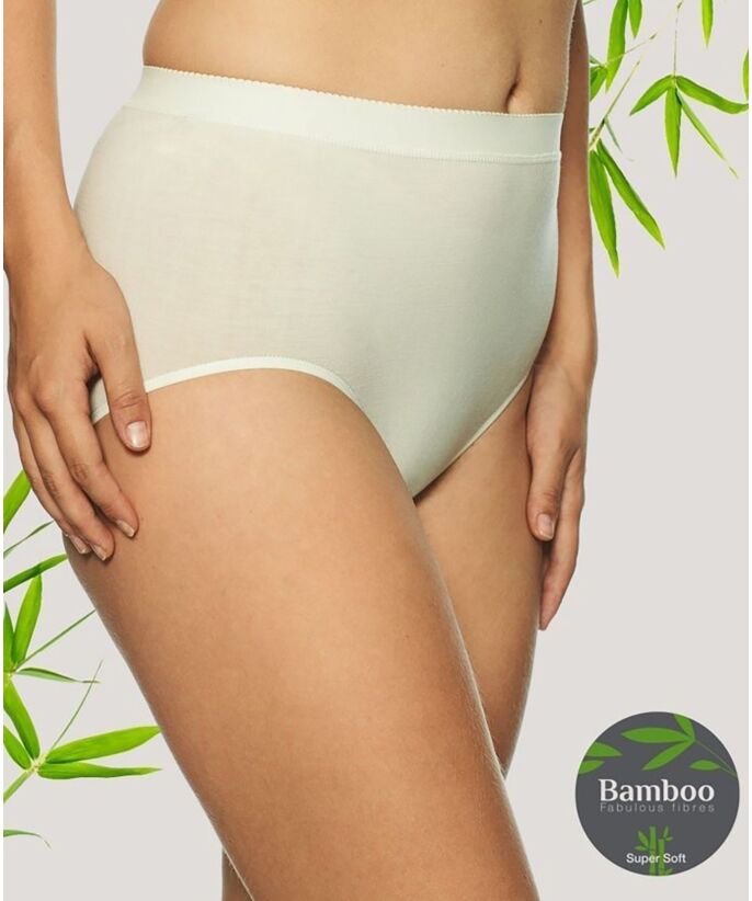 Lady Avenue Bamboo Midi Brief