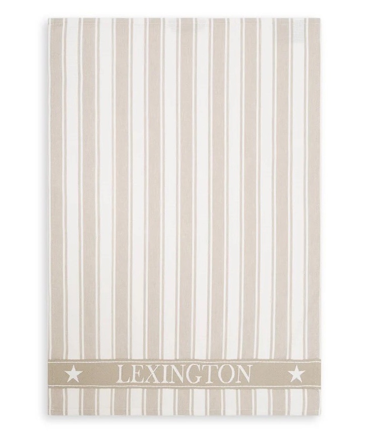Lexington Icon stripet kjøkken håndkle
