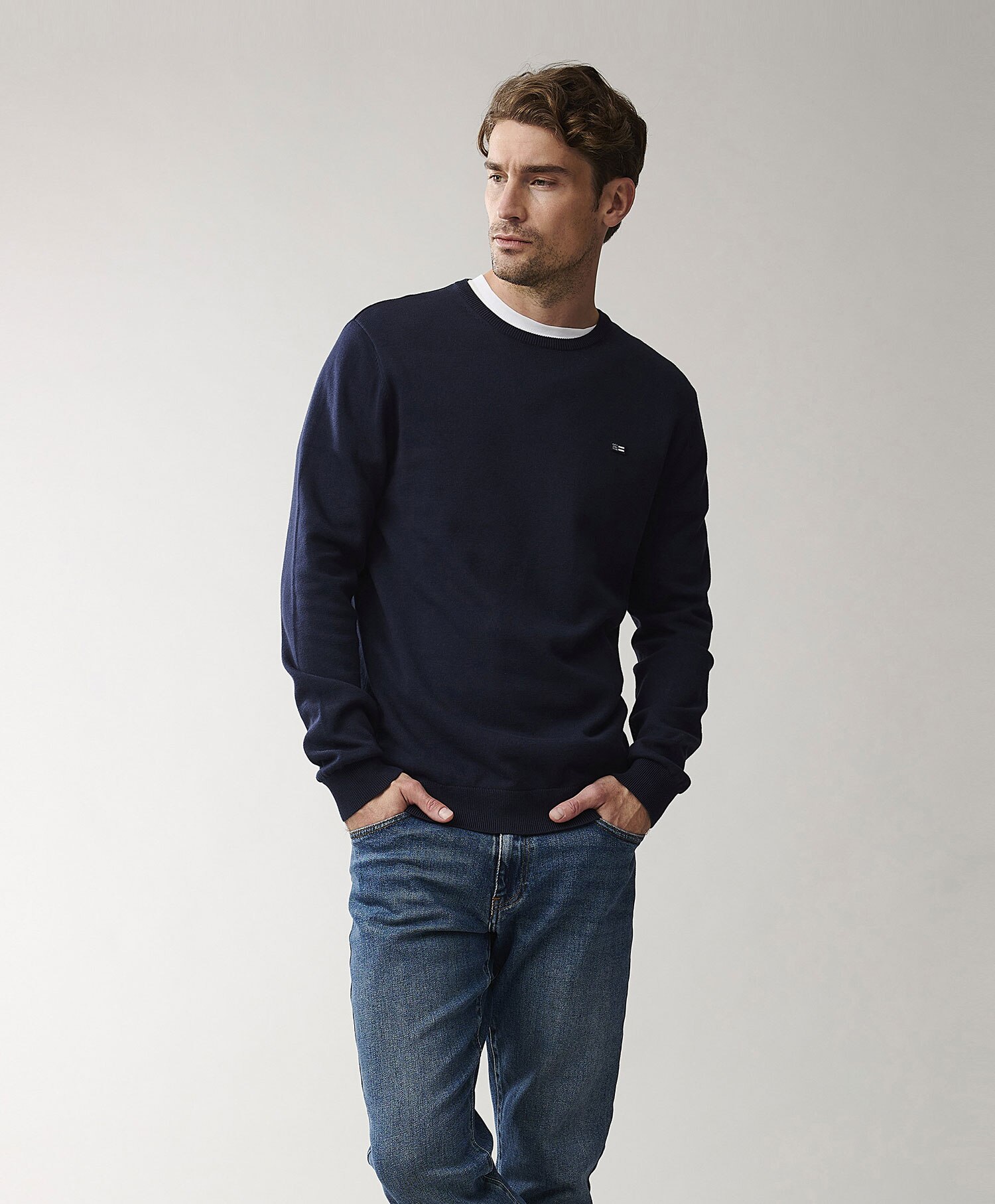 Lexington Bradley Cotton Crew Sweater