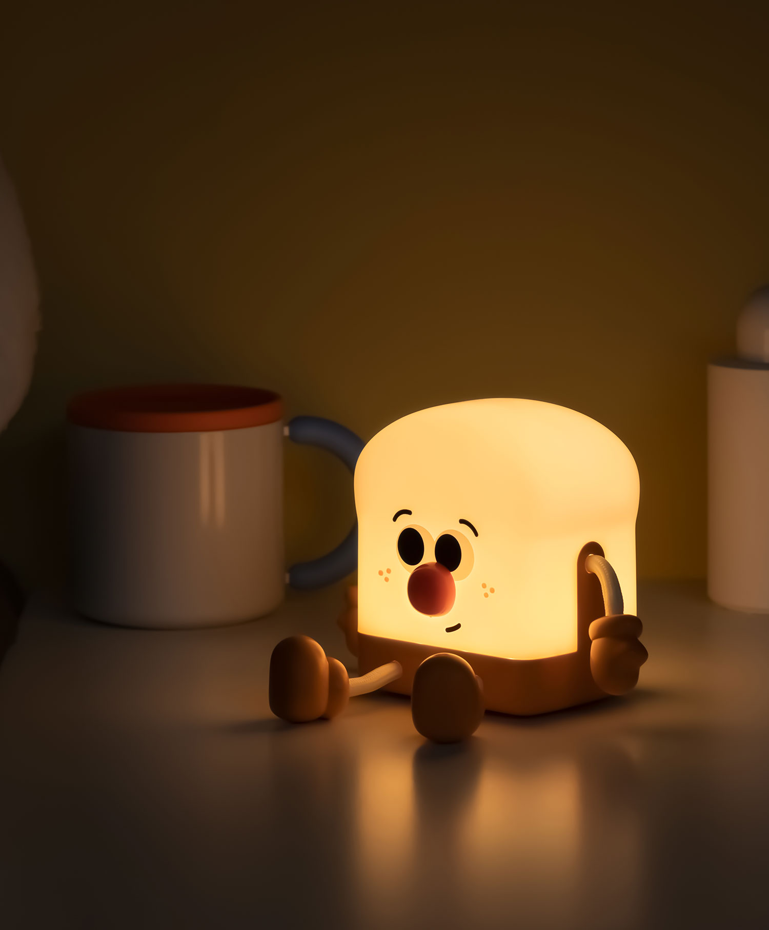 Mary`s Led Toast Lamp