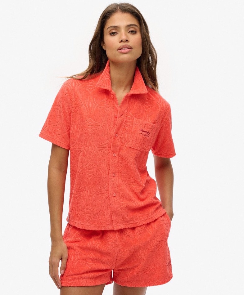 Superdry frotte skjorte