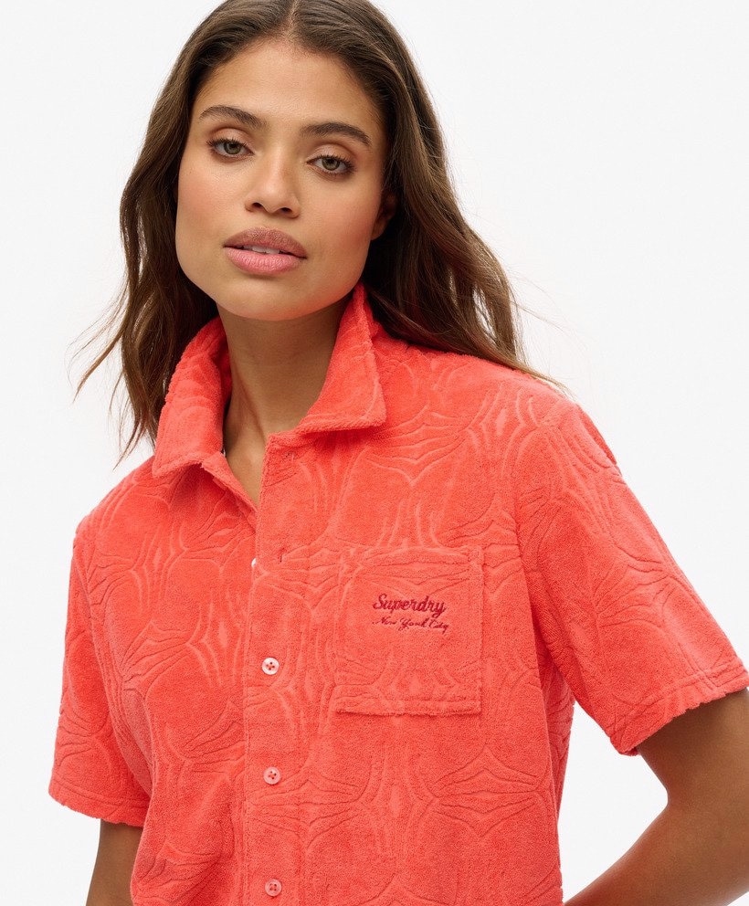 Superdry frotte skjorte