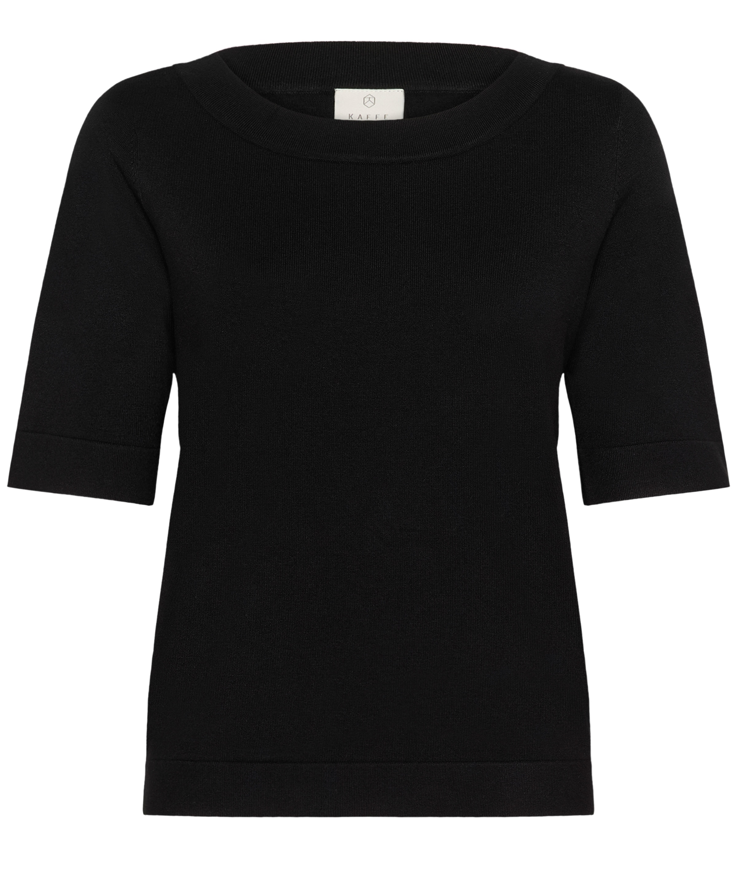Kaffe Lizza boatneck solid topp