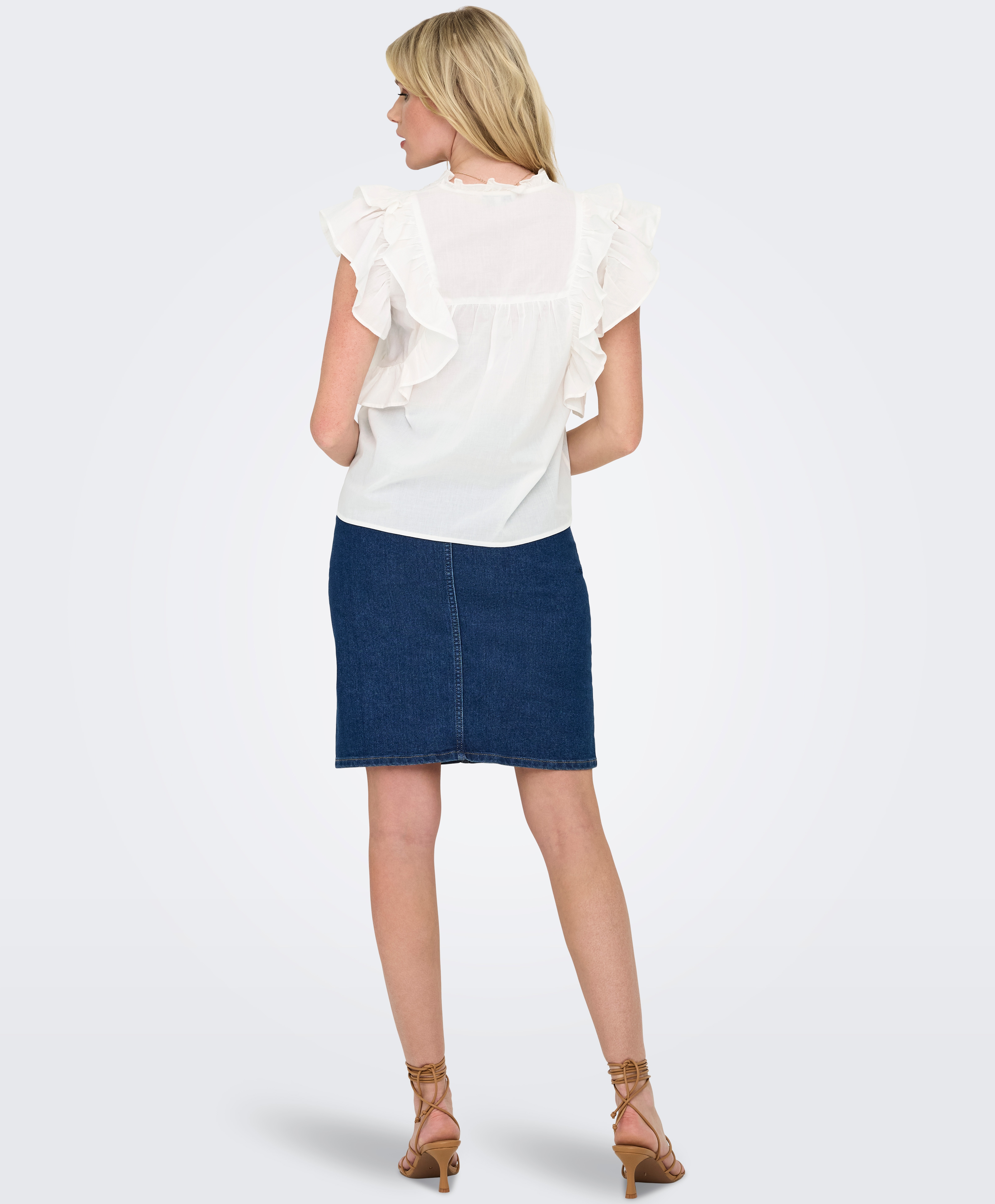 Only Sunny Capsl Frill Top