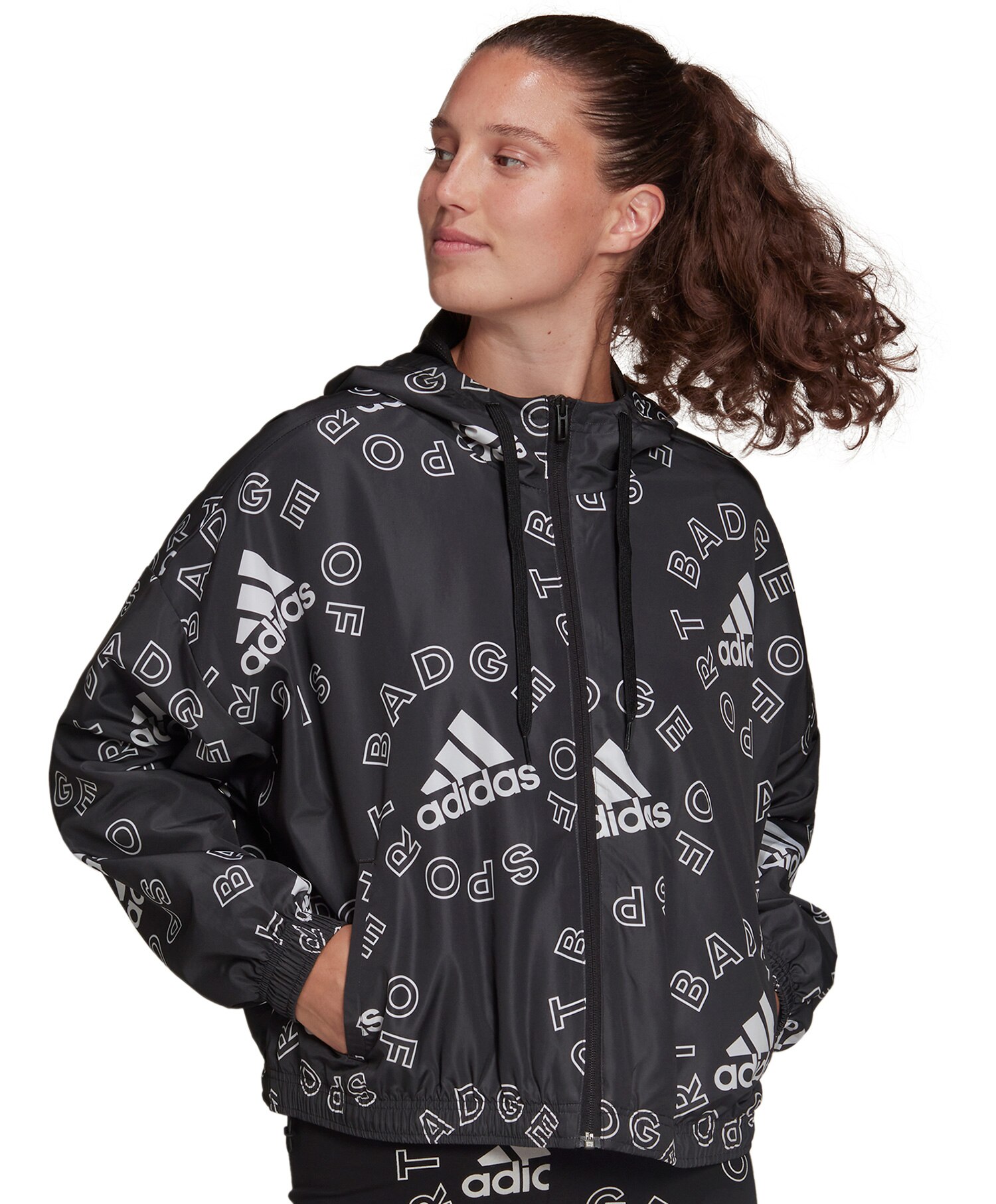 Adidas Logo  Windbreaker