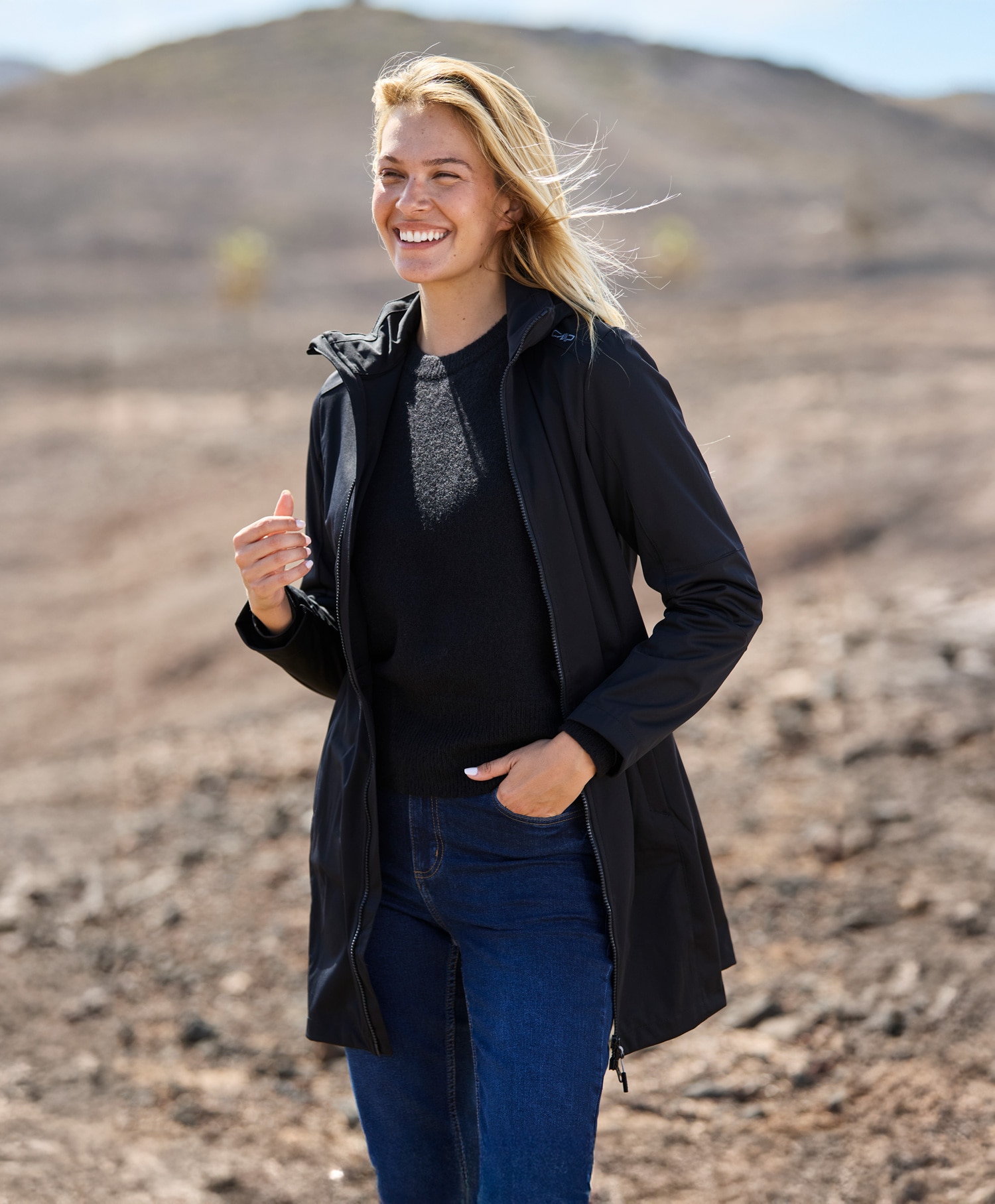 CMP Dame Parkas Zip Hood