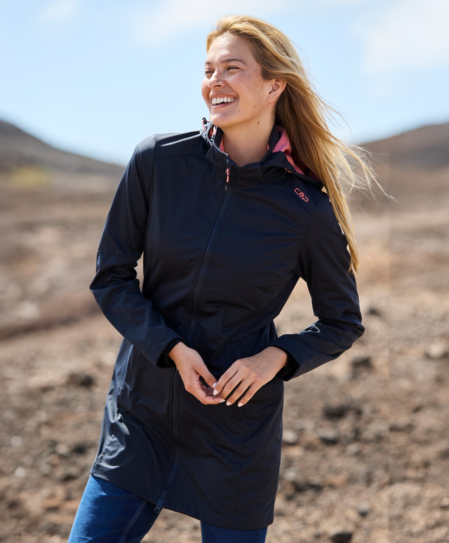 CMP Dame Parkas Zip Hood