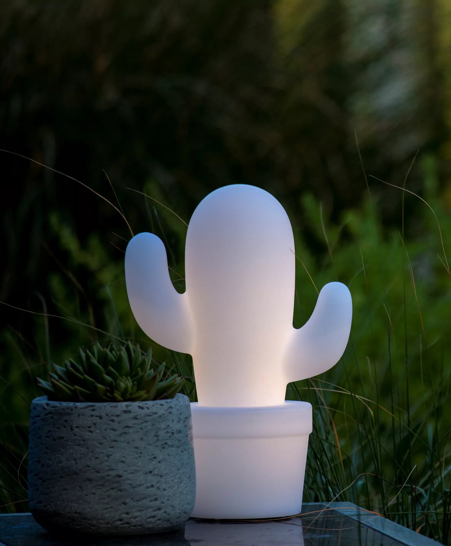 Lucide Cactus Bordlampe