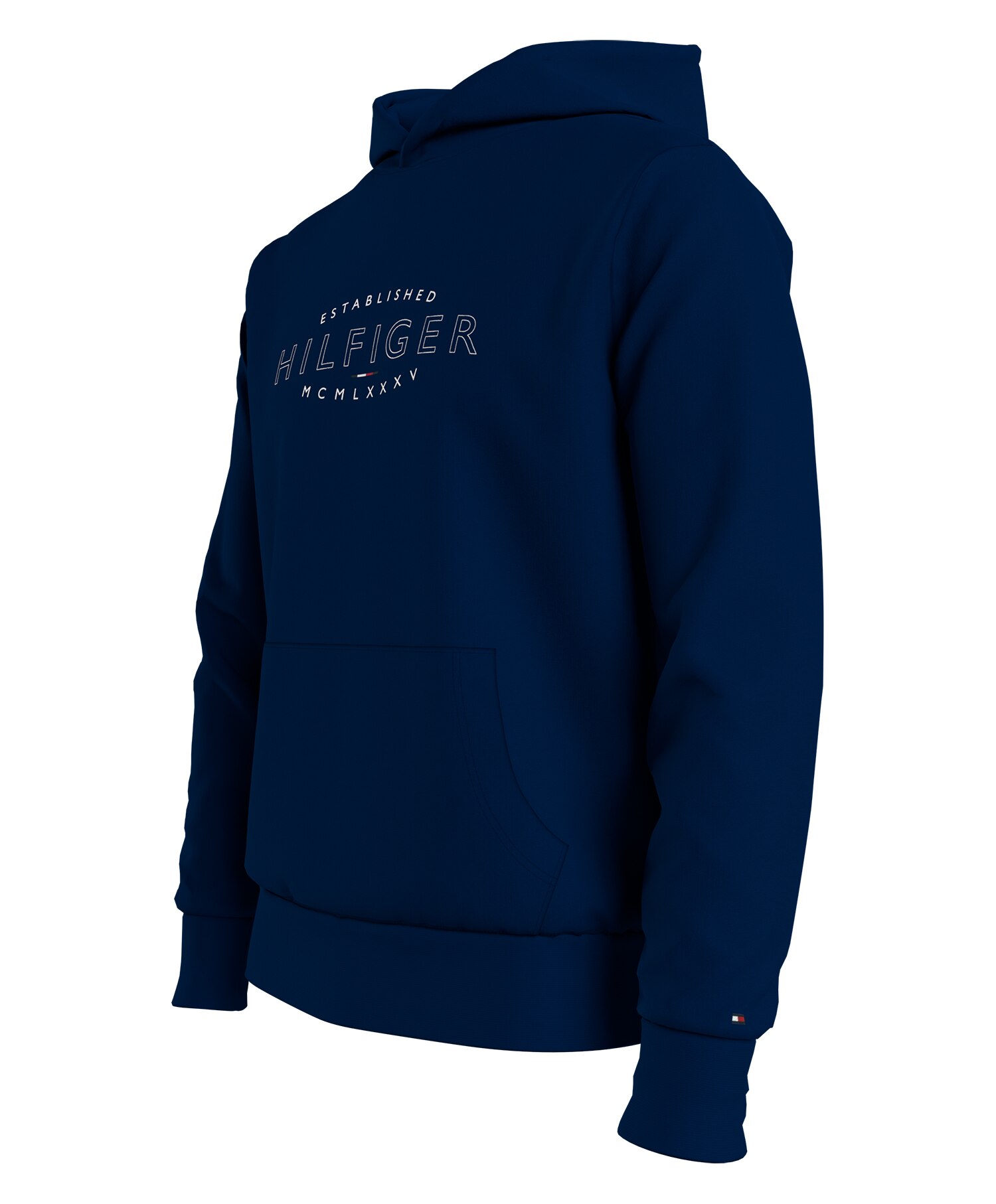 Hilfiger Curve Logo Hettegenser