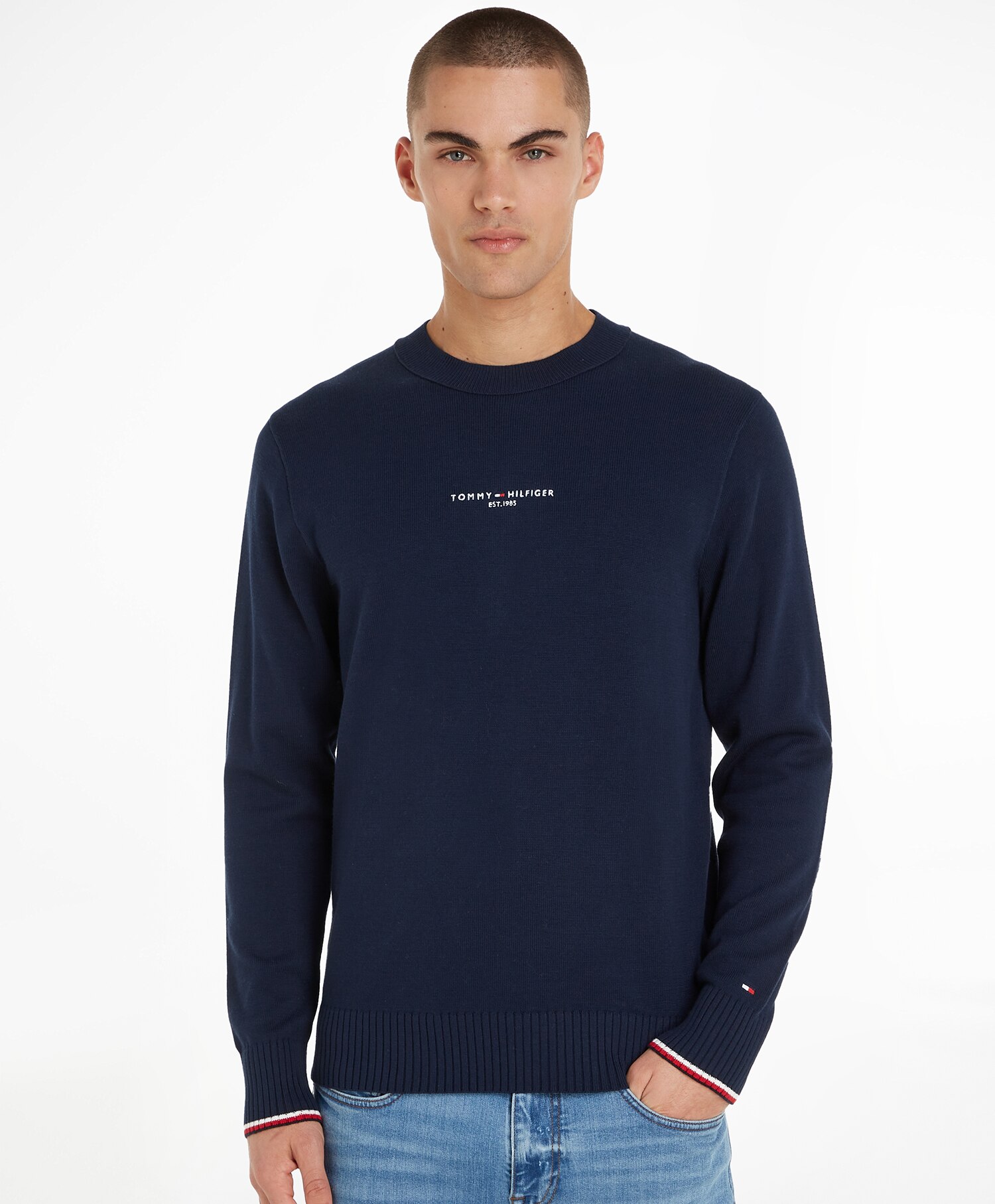 Hilfiger Embro Crew Genser