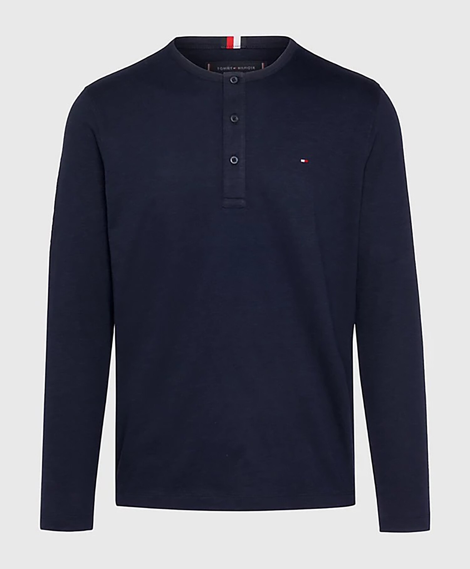 Hilfiger Slub Henley LS genser