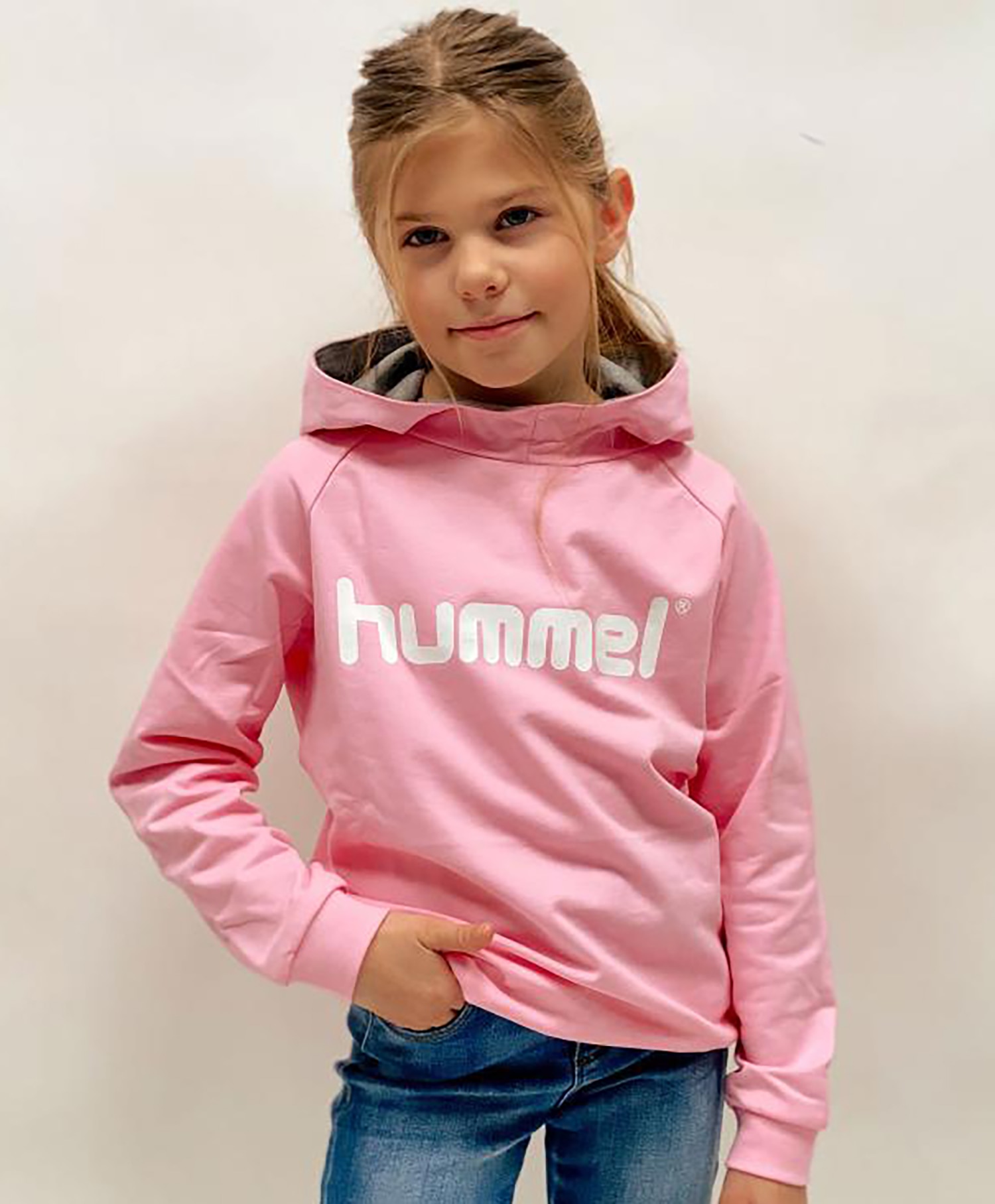 Hummel Go Cotton Logo Hood kids