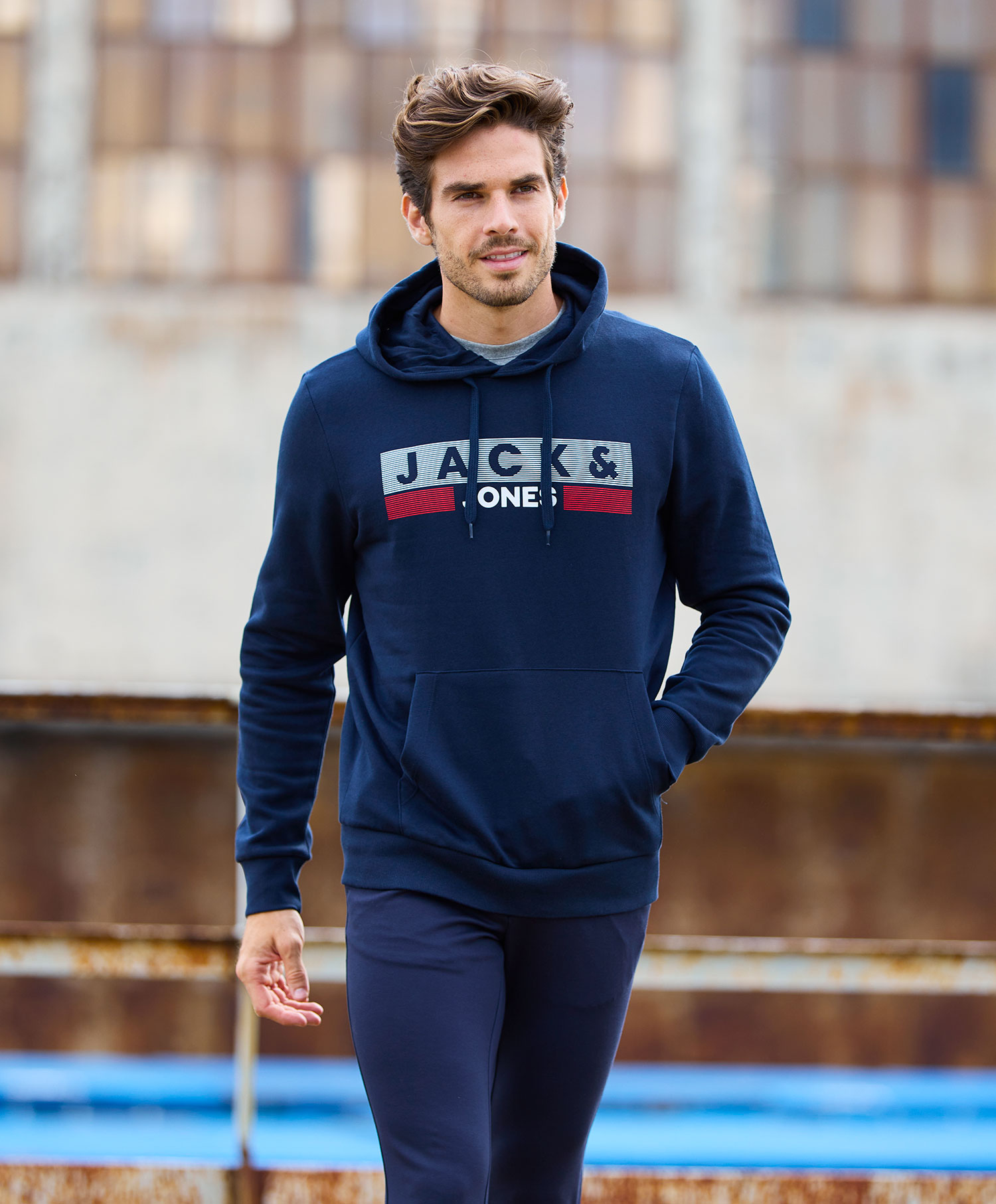 Jack&Jones  Logo Sweathood