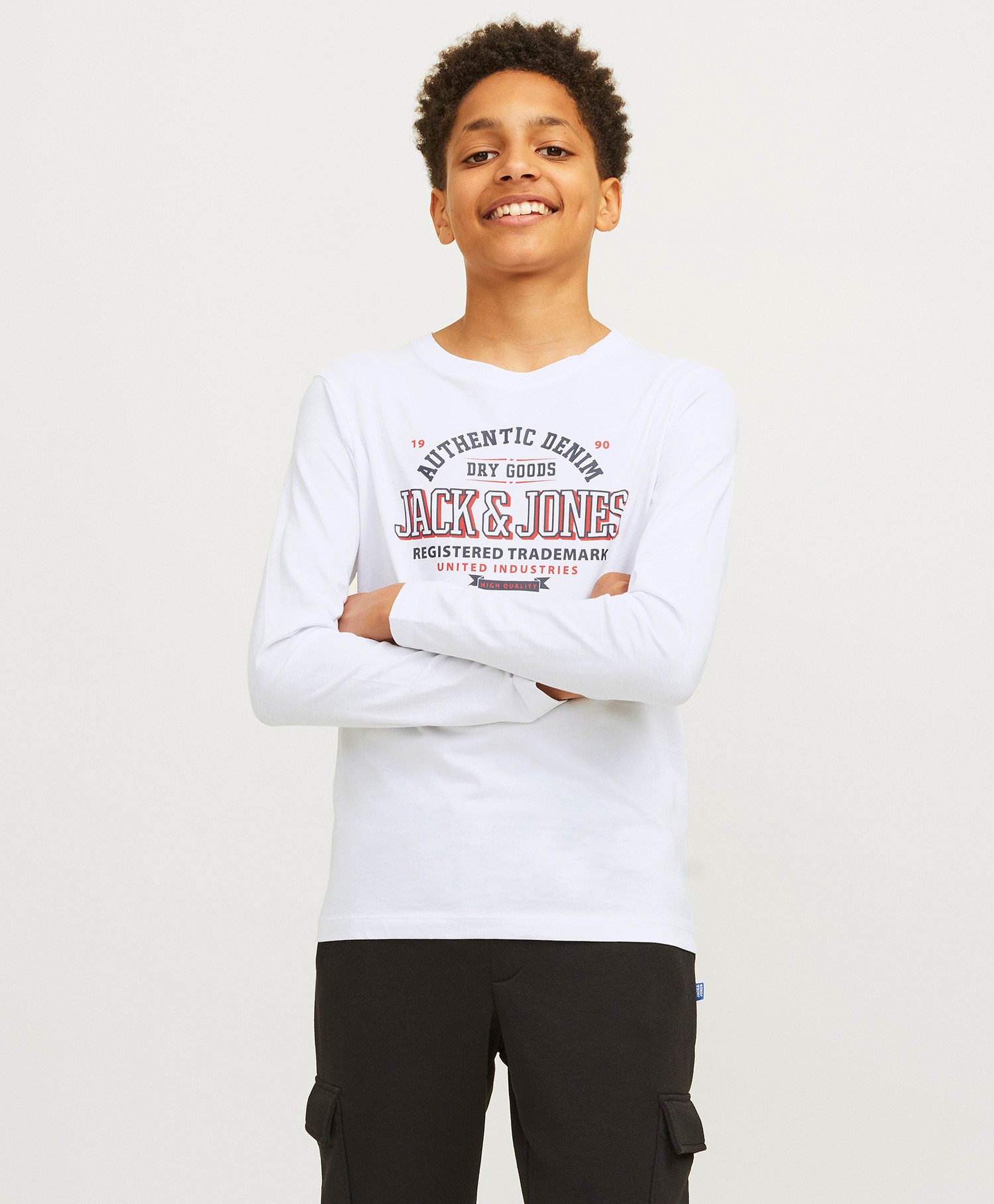 Jack&Jones Jr Logo Tee Longsleeve