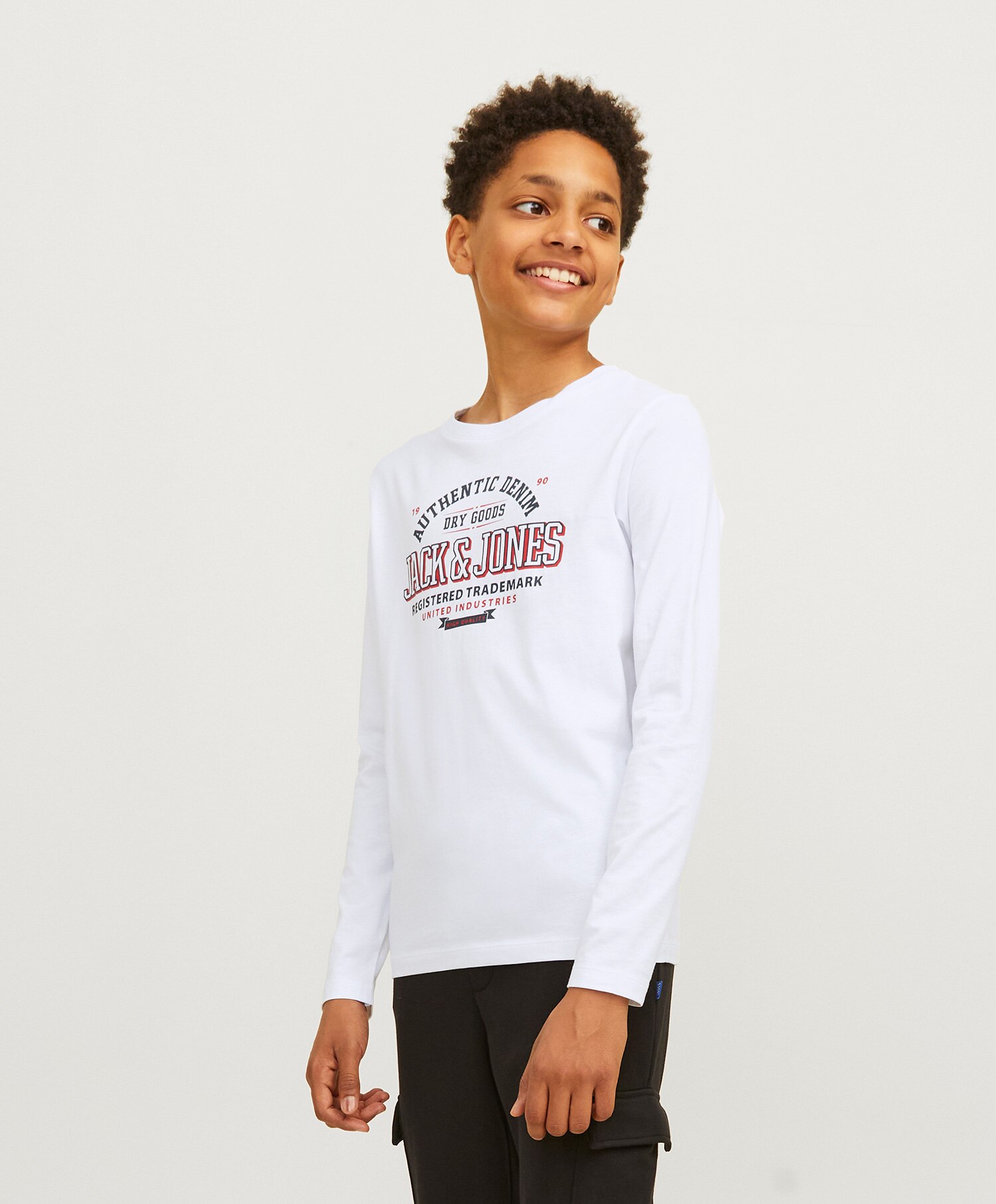 Jack&Jones Jr Logo Tee Longsleeve