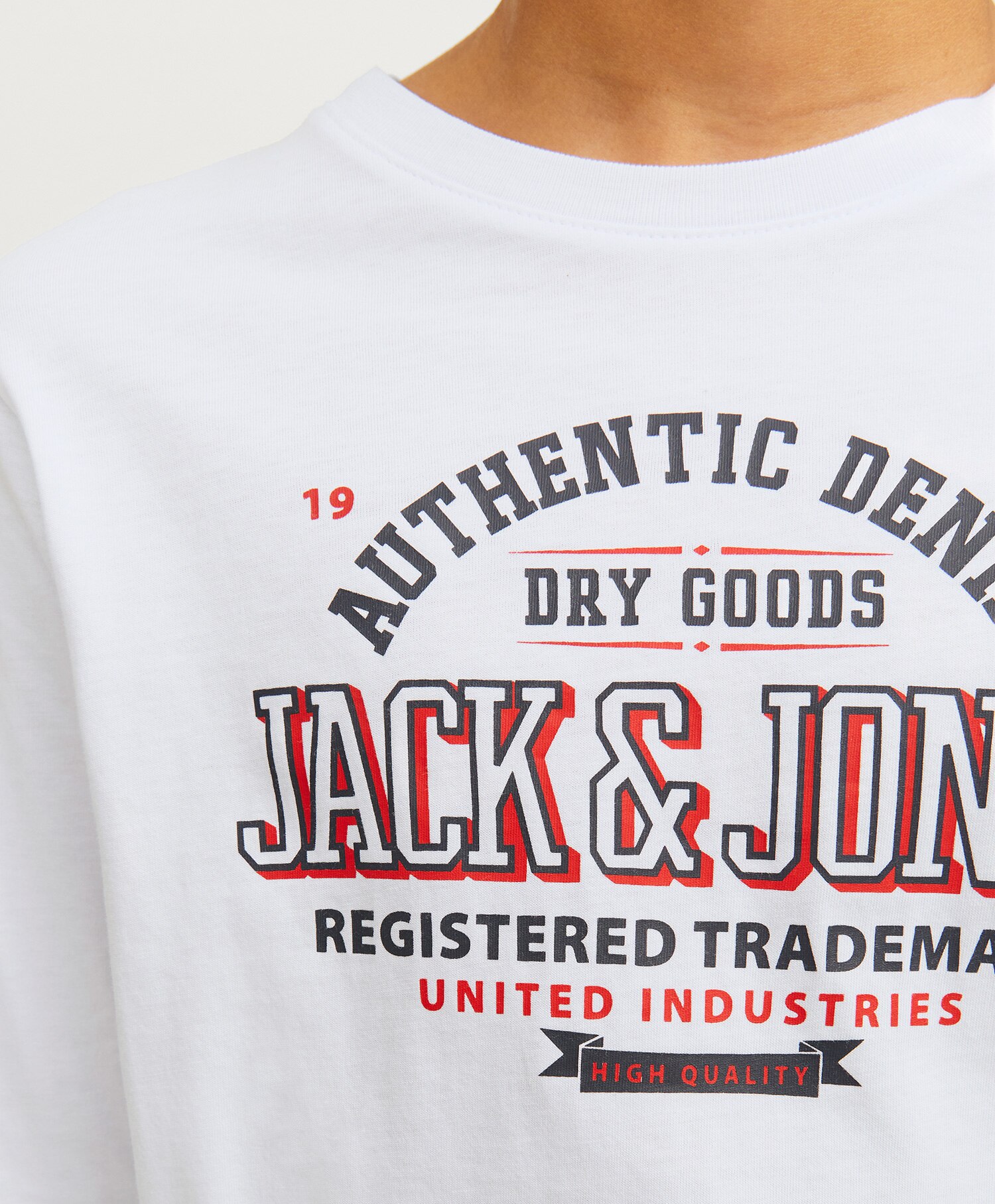 Jack&Jones Jr Logo Tee Longsleeve