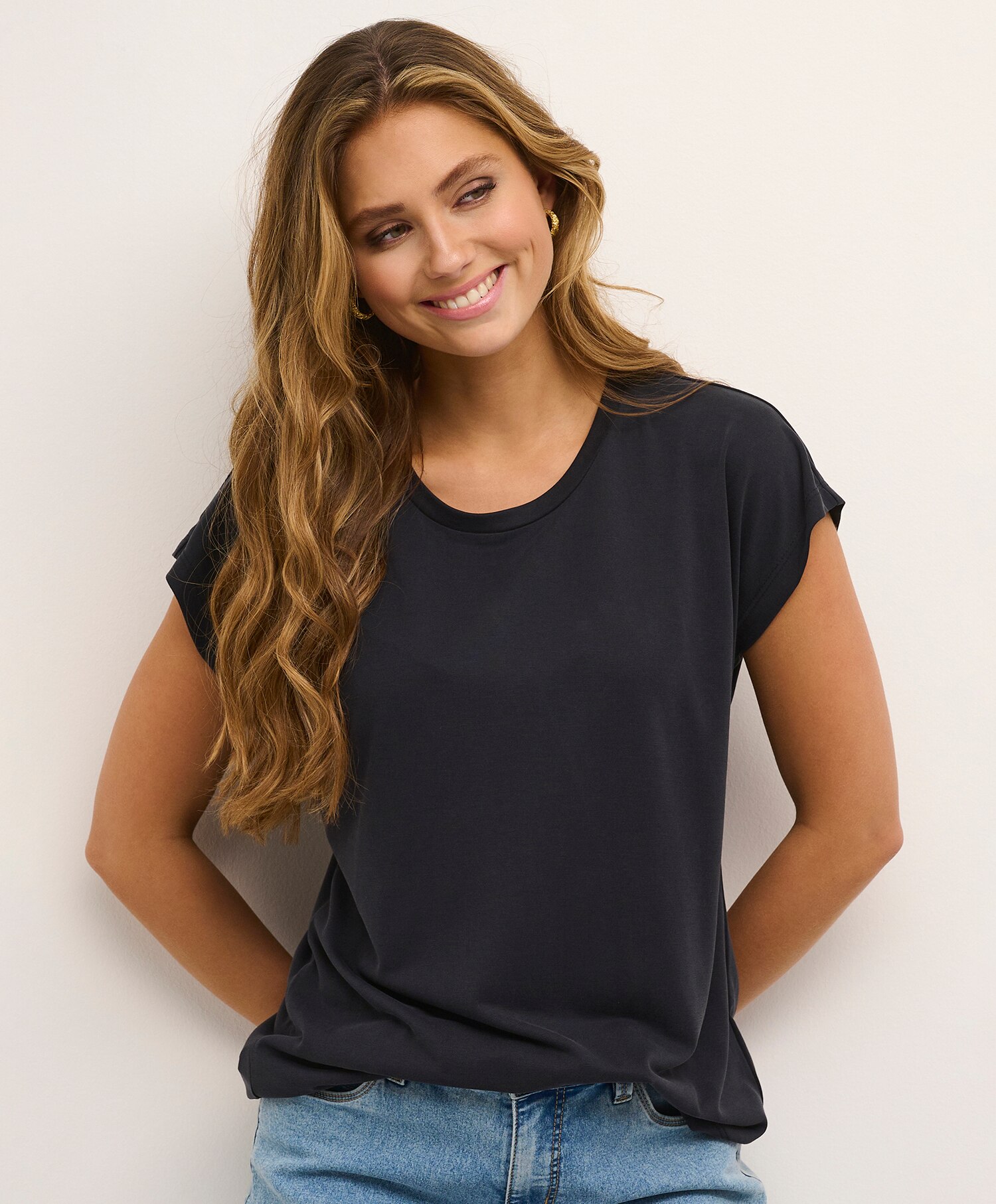 Kaffe Lise Marie Modal t-shirt