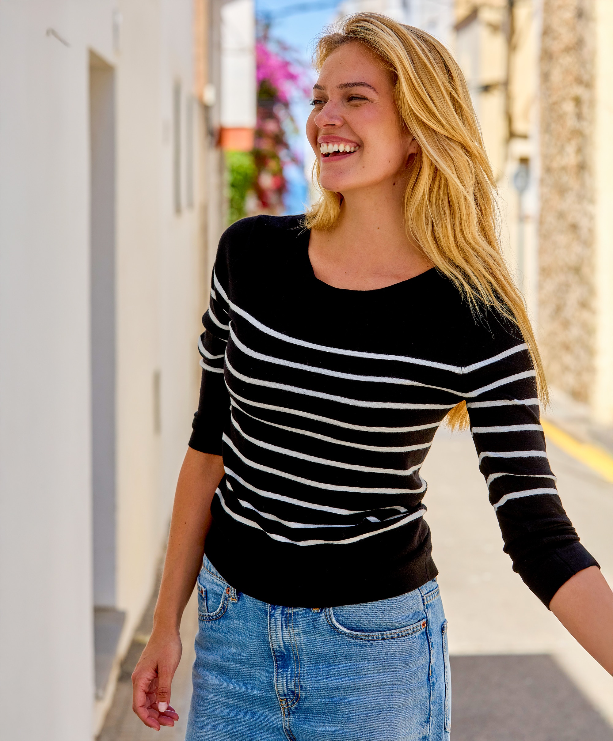 Kaffe Lizza boatneck pullover