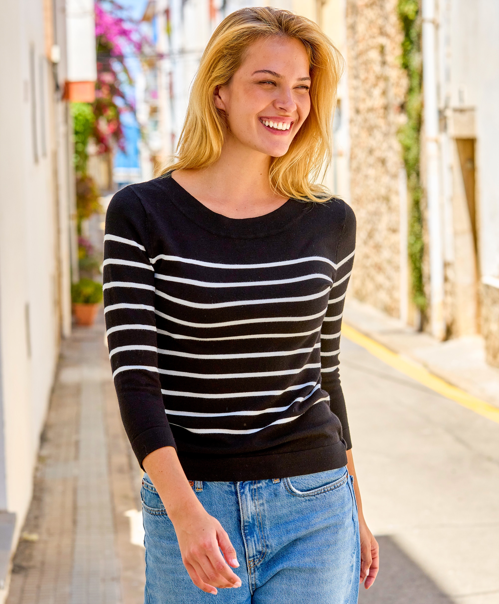 Kaffe Lizza boatneck pullover