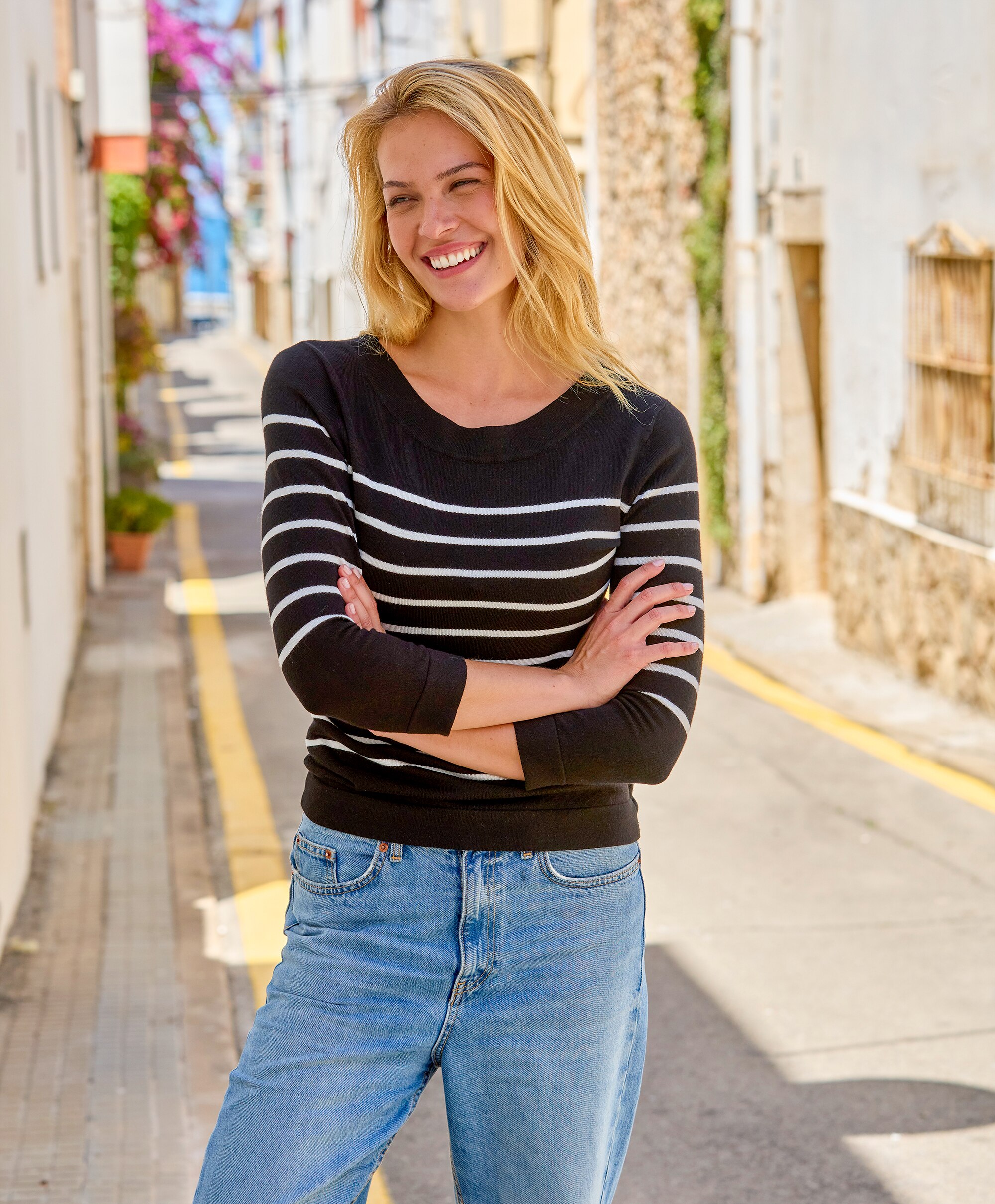 Kaffe Lizza boatneck pullover