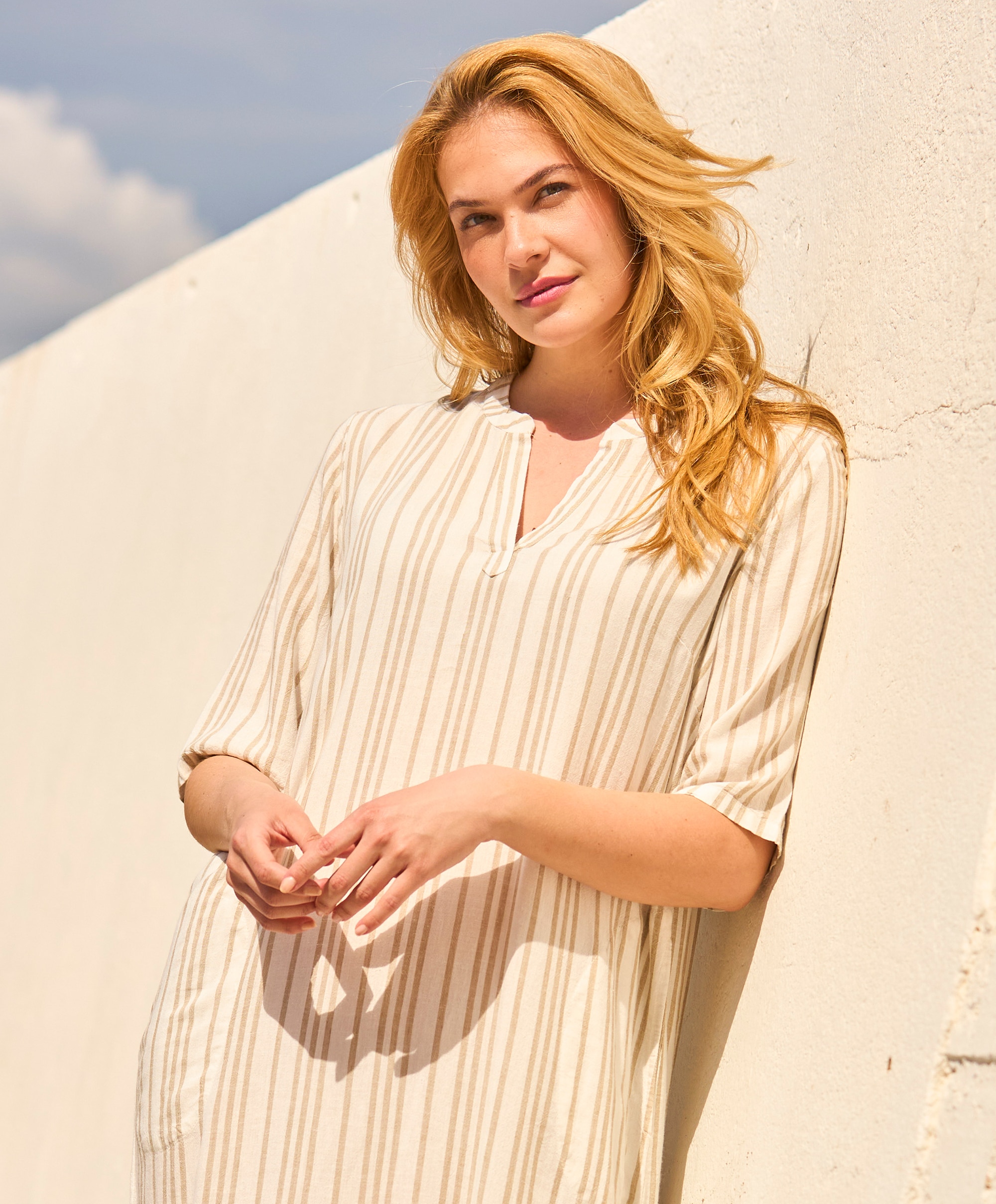 Kaffe Milia Kaftan Kjole