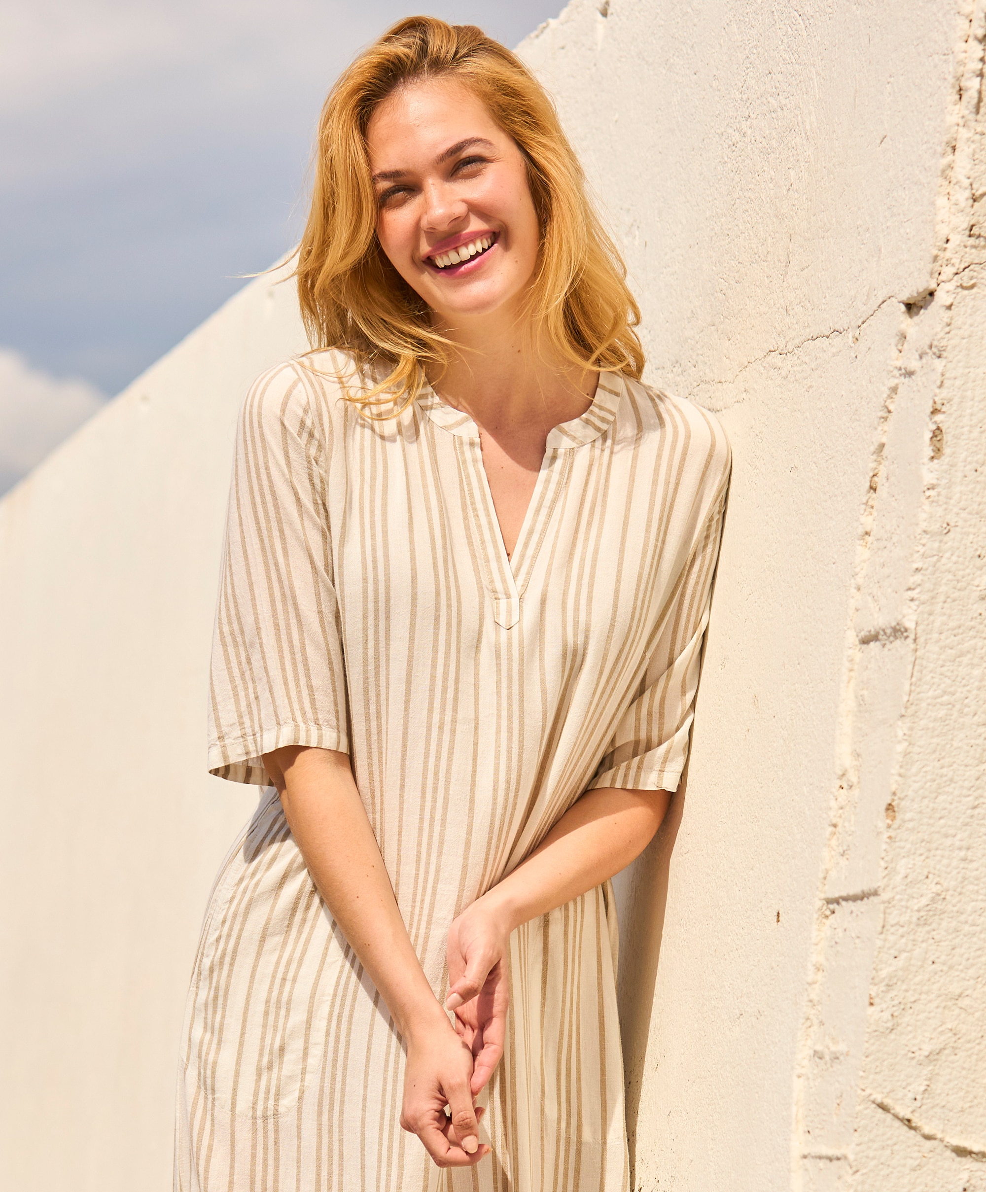 Kaffe Milia Kaftan Kjole