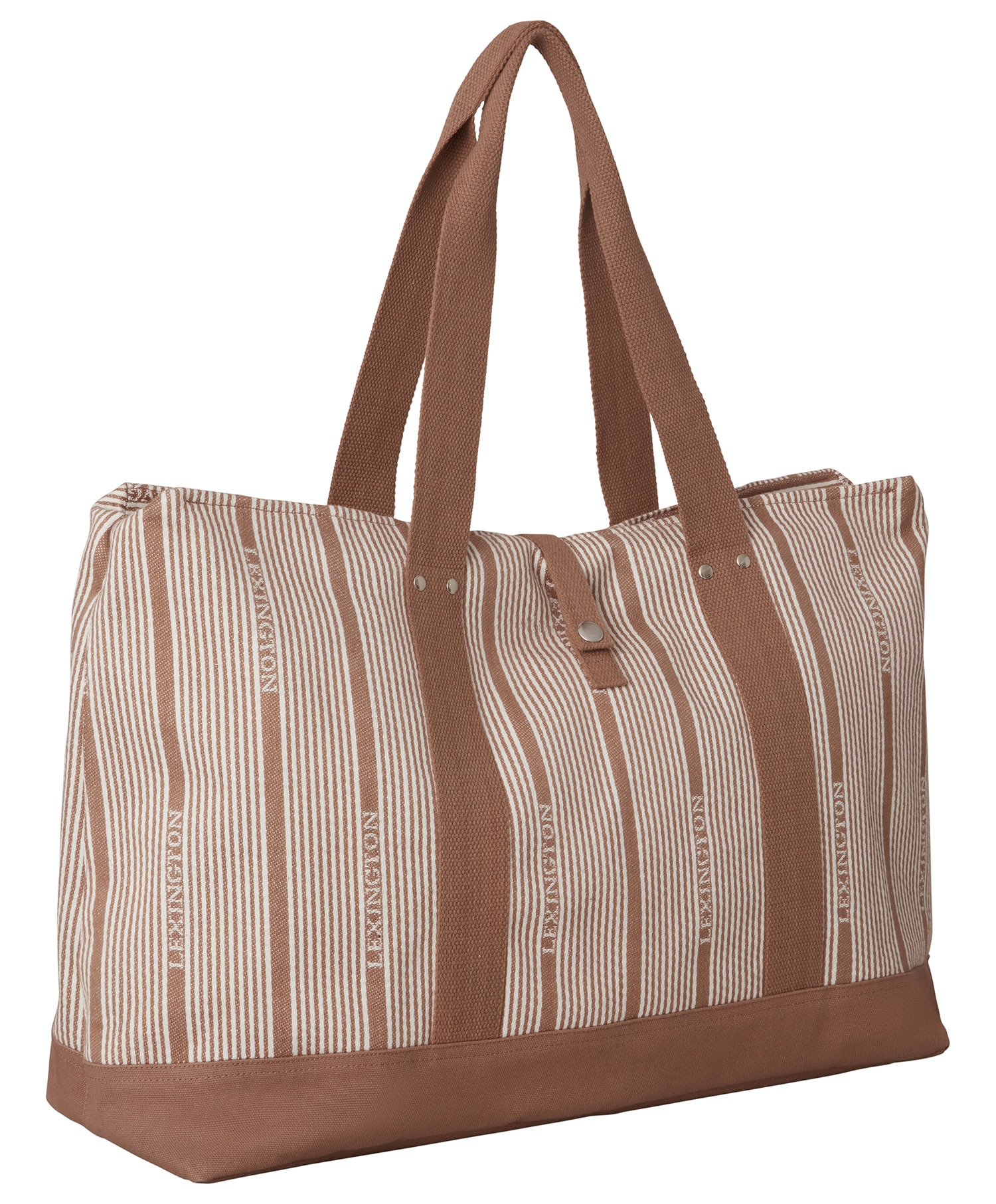 Lexington Avenue Organic Cotton Jacquard Weekend Bag