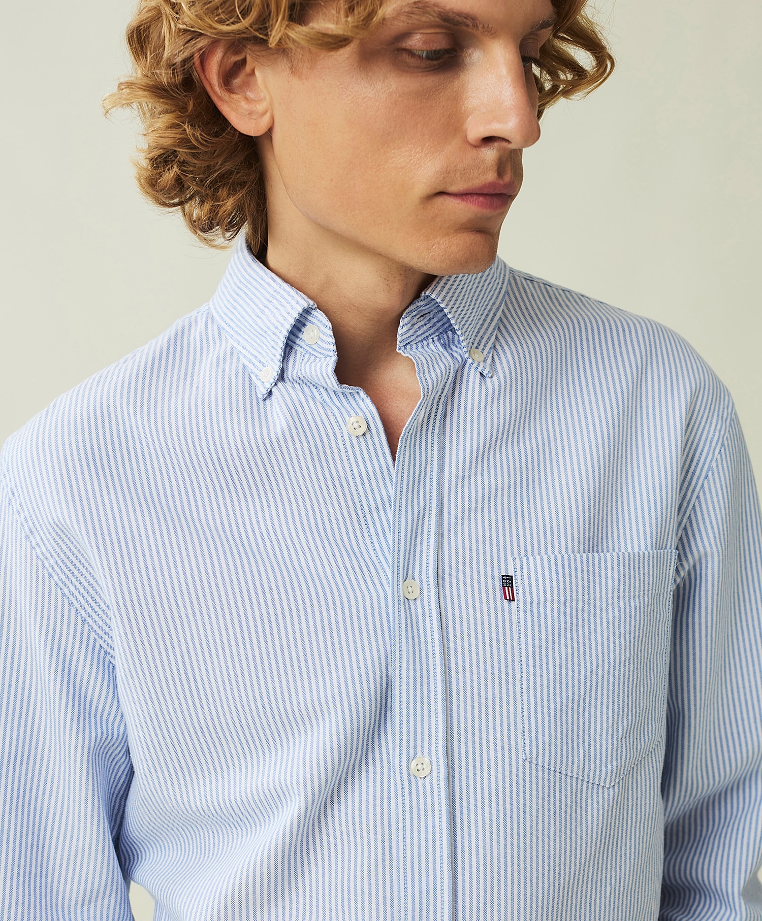 Lexington Casual Stripet Oxford Shirt