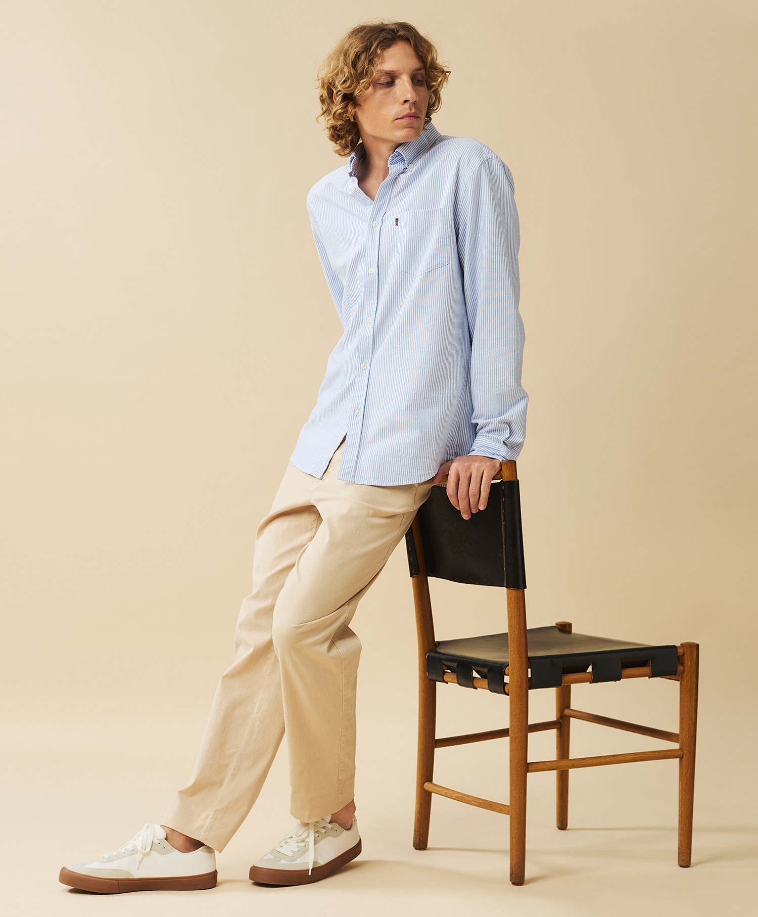 Lexington Casual Stripet Oxford Shirt