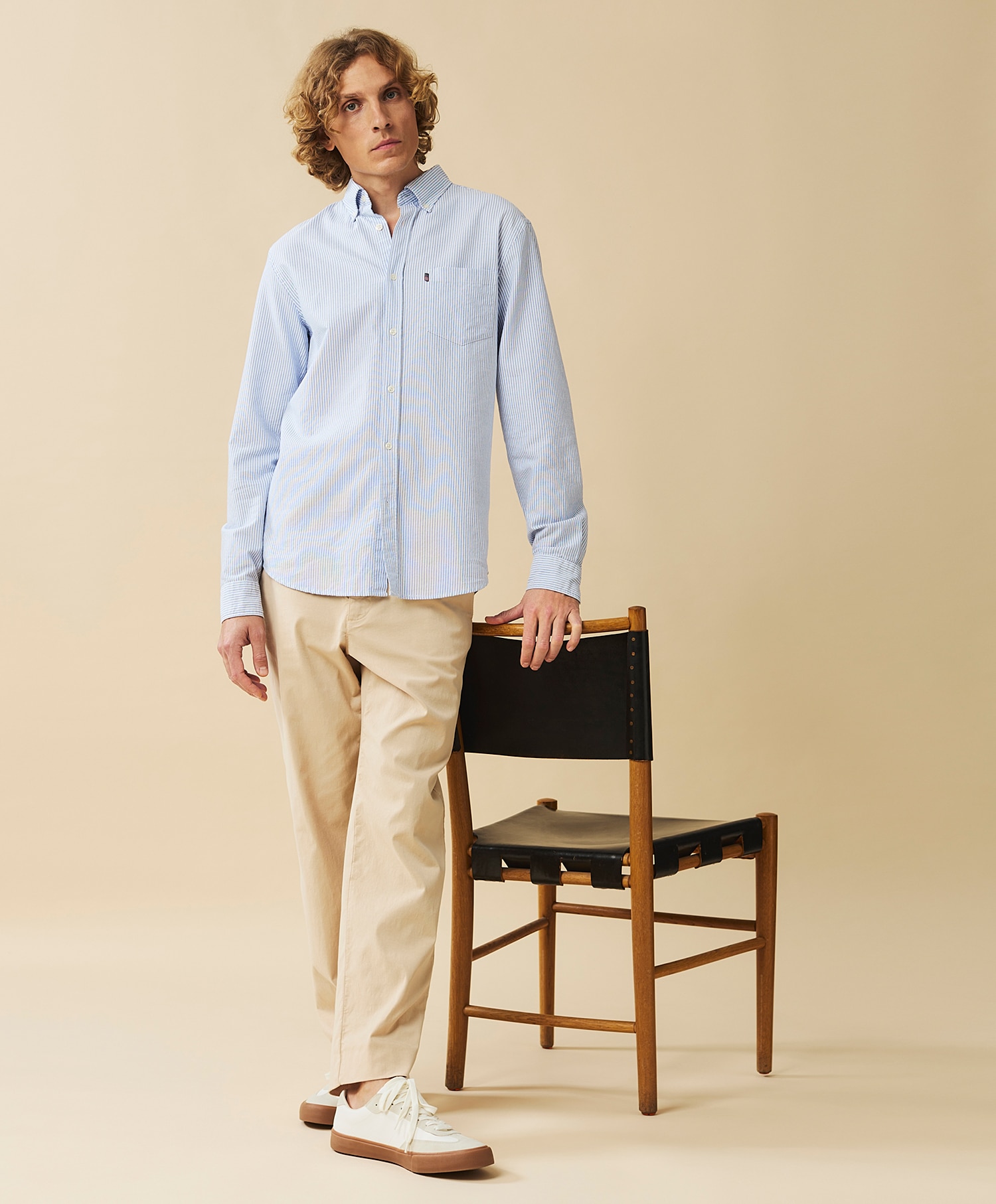 Lexington Casual Stripet Oxford Shirt