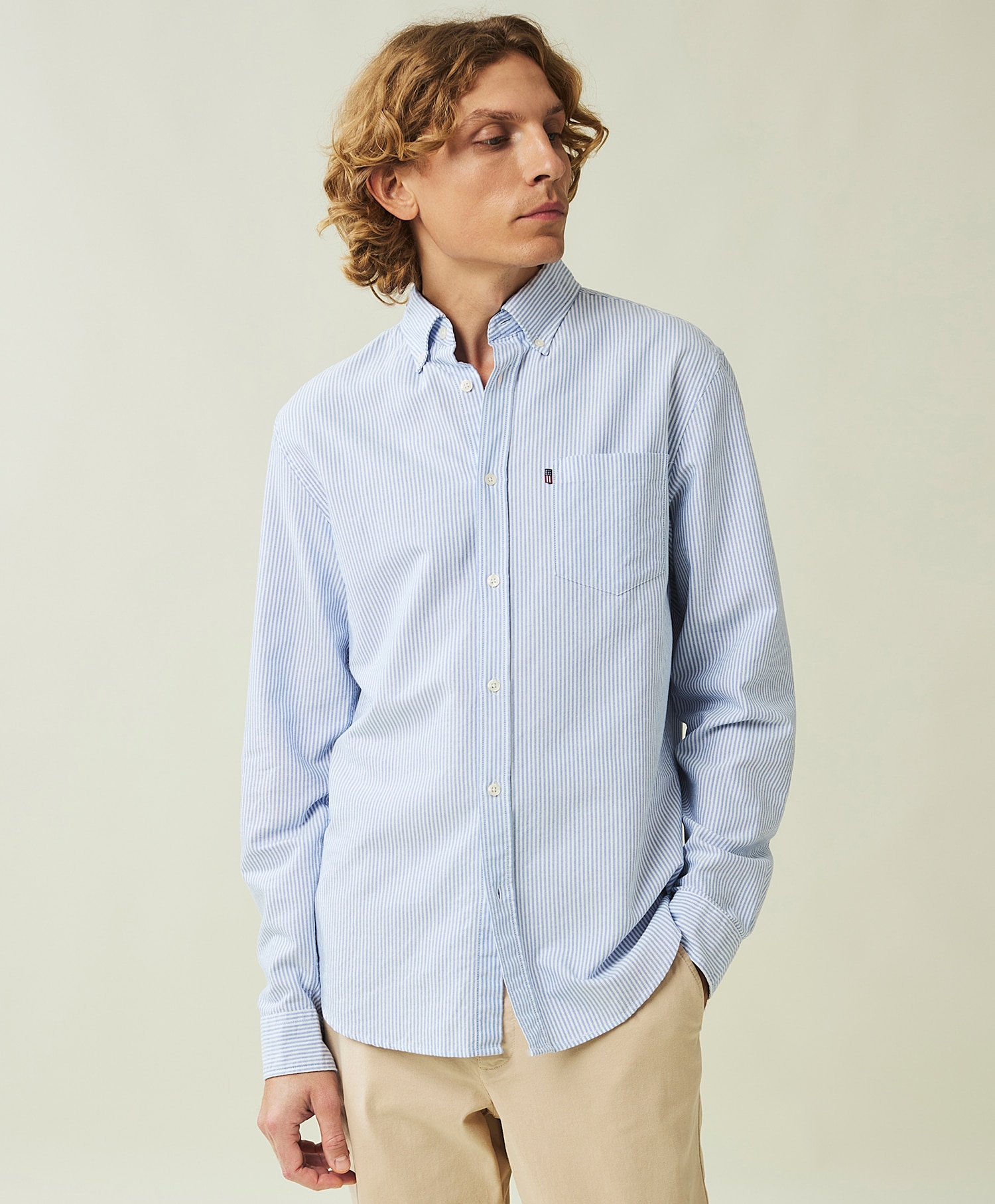 Lexington Casual Stripet Oxford Shirt