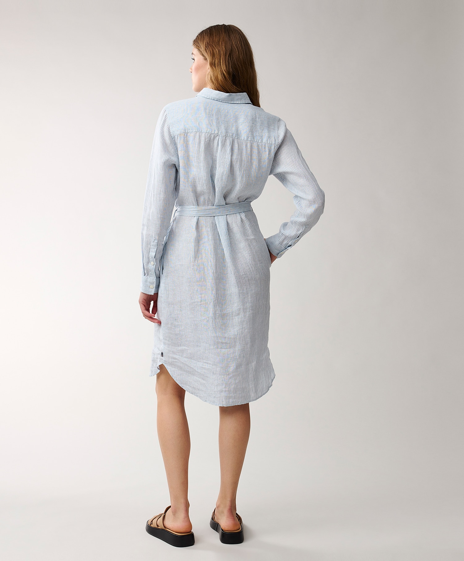 Lexington Isa Linen shirt Dress