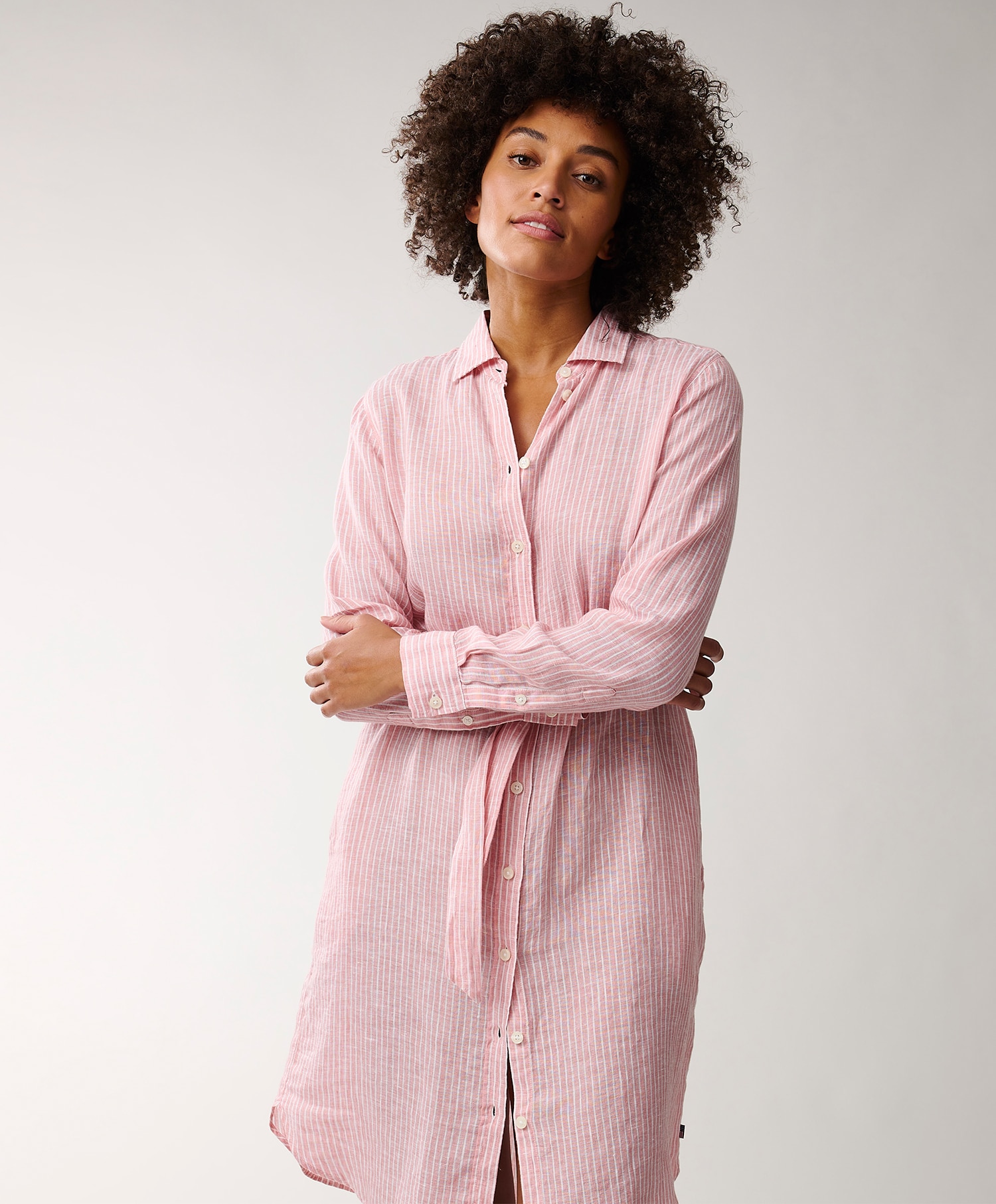 Lexington Isa Linen shirt Dress