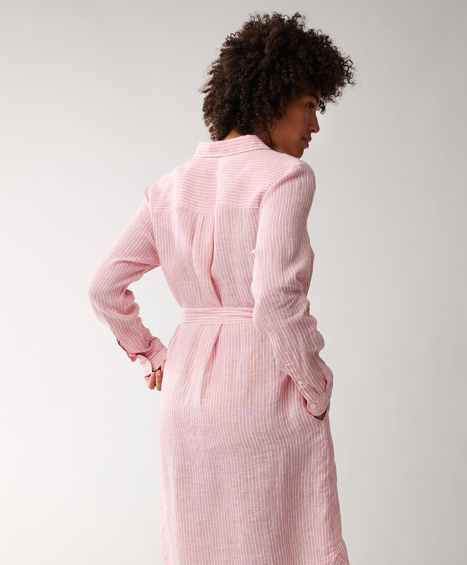 Lexington Isa Linen shirt Dress