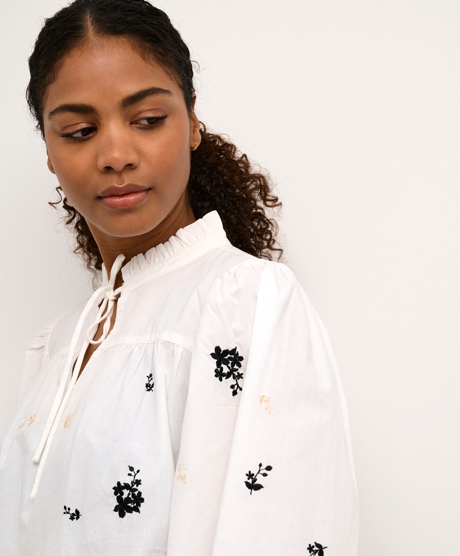 Kaffe Lilly Frill Bluse