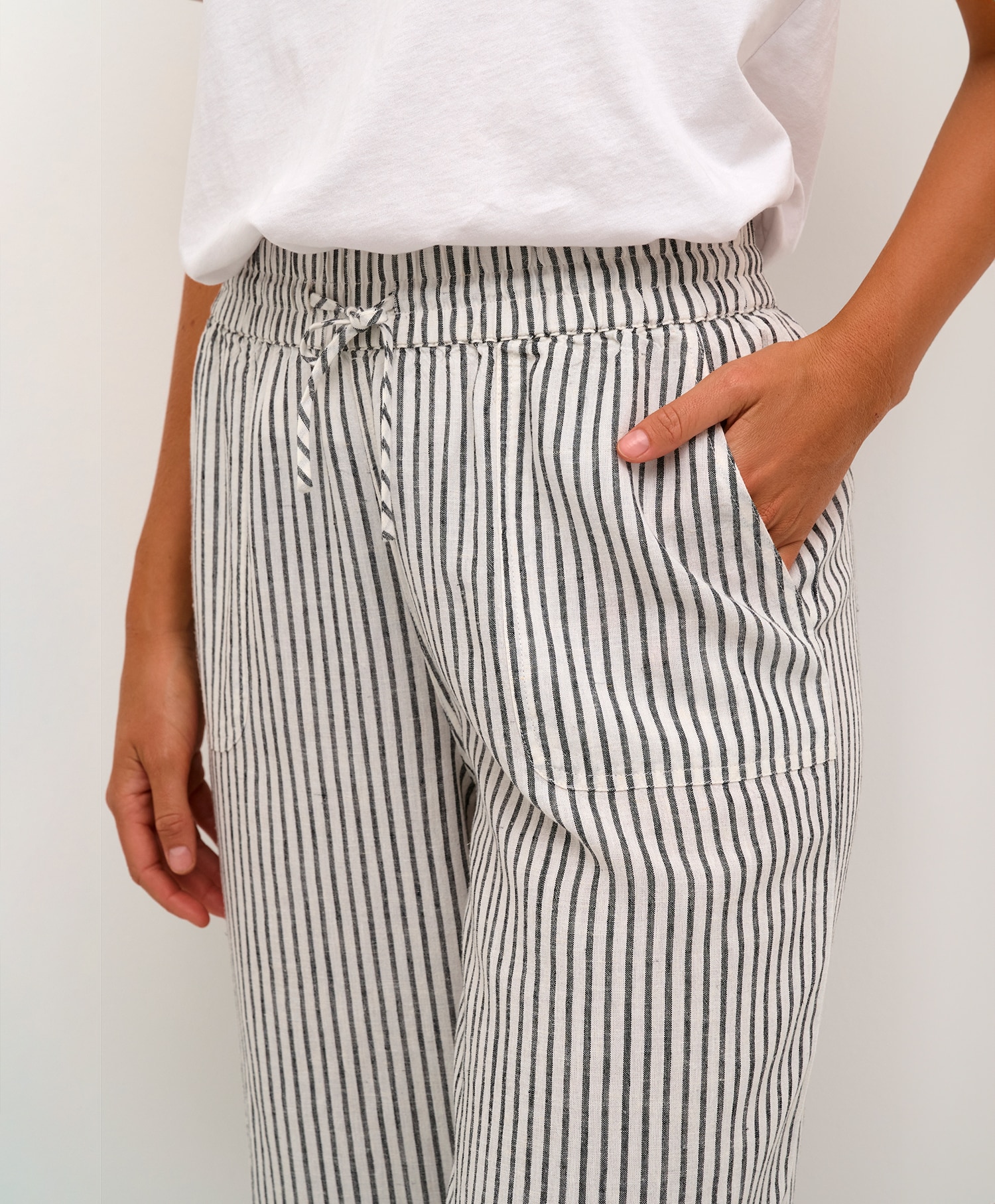 Kaffe Milia Lin Wide Pant HW