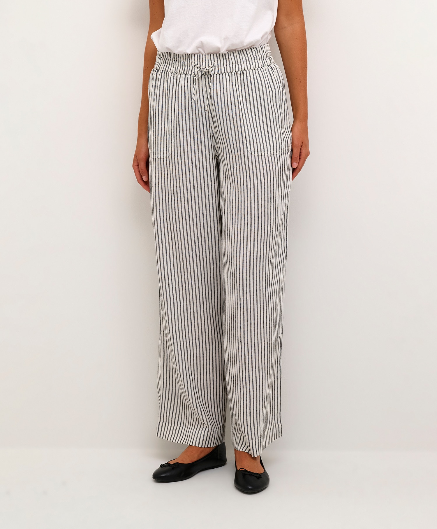 Kaffe Milia Lin Wide Pant HW